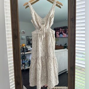 Anthropologie McGuire Palizzi Rose Garden dress